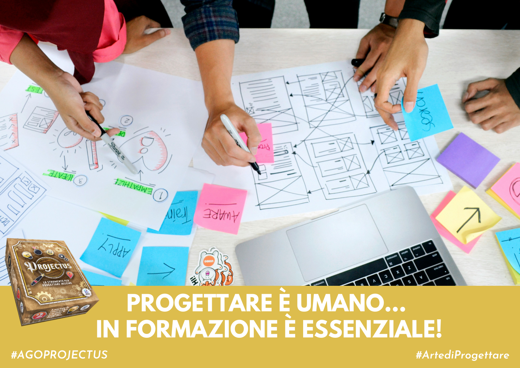 immagine di persone che progettano