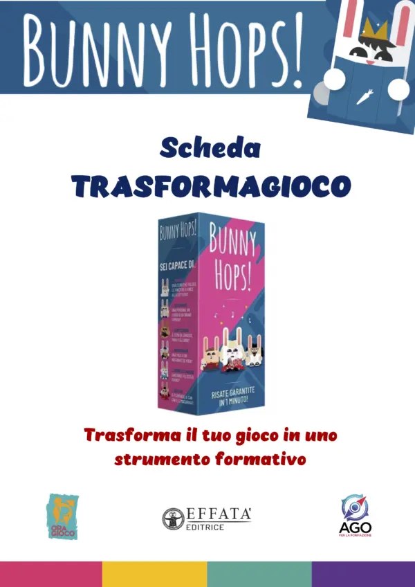 Scheda trasforma gioco Bunny Hops!