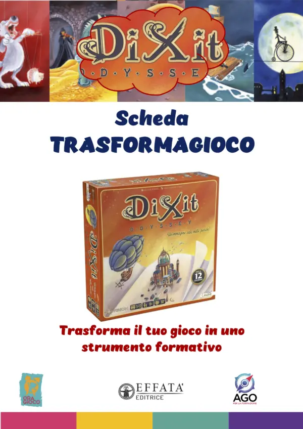 Scheda trasforma gioco Dixit