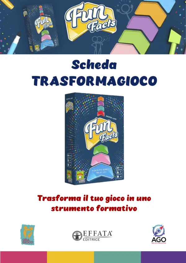 Scheda trasforma gioco FunFacts