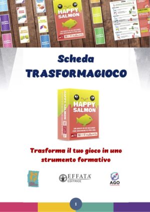 Scheda trasforma gioco Happy Salmon