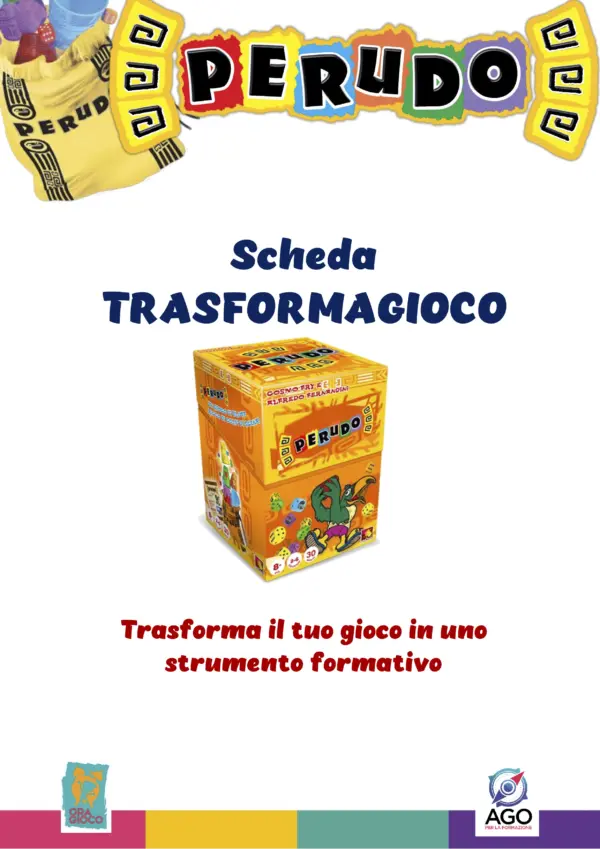 Scheda trasforma gioco Perudo