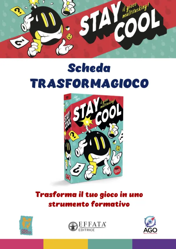 Scheda trasforma gioco Stay cool